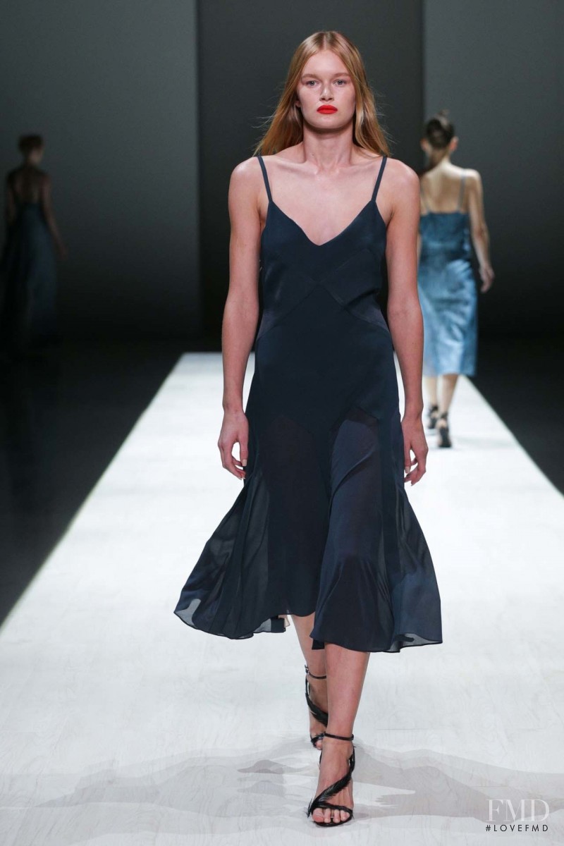 Alice Morgan featured in  the Bianca Spender fashion show for Spring/Summer 2015