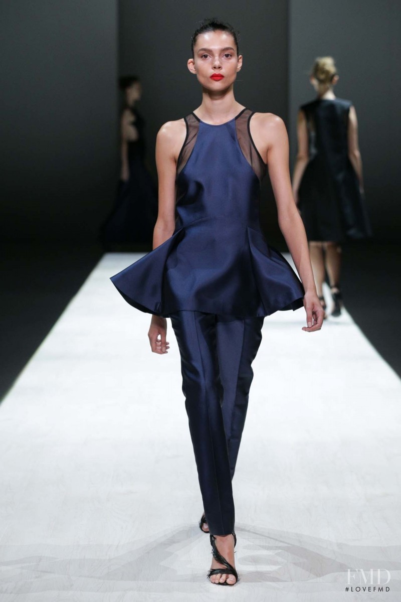 Charlee Fraser featured in  the Bianca Spender fashion show for Spring/Summer 2015