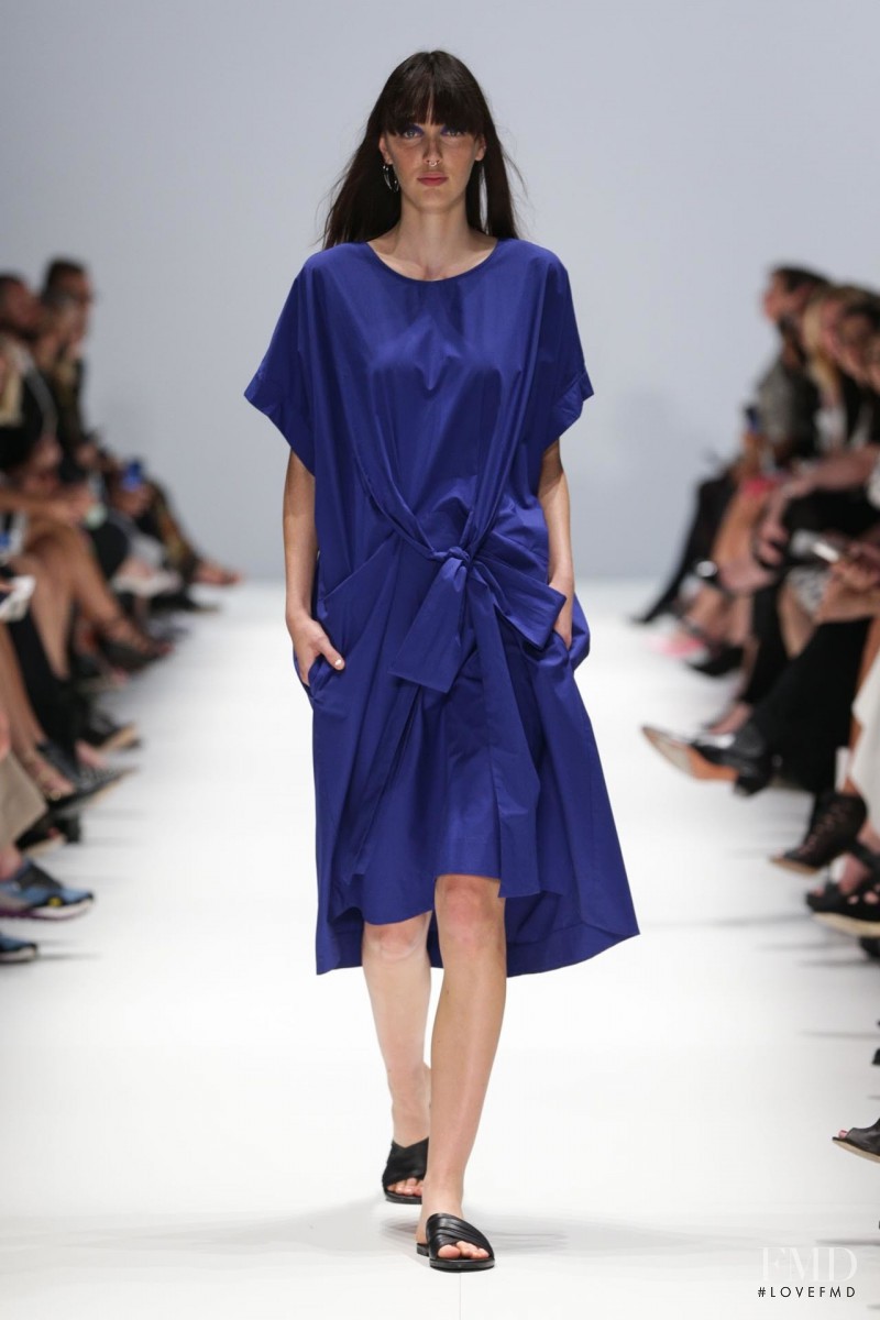 Kaila Hart featured in  the Gary Bigeni fashion show for Spring/Summer 2015