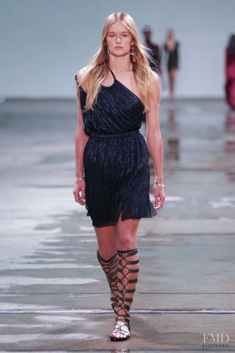 Alice Morgan featured in  the Bec & Bridge fashion show for Spring/Summer 2015