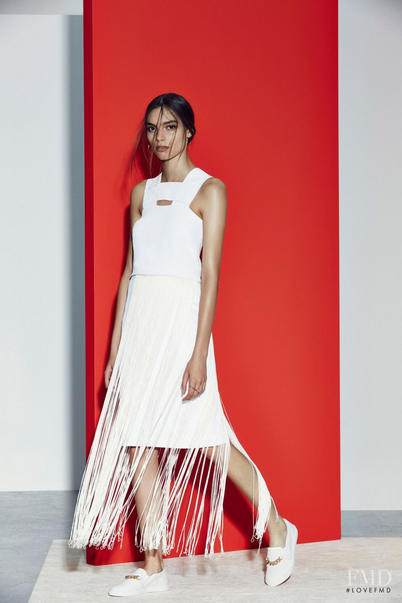 Charlee Fraser featured in  the Camilla & Marc lookbook for Resort 2015