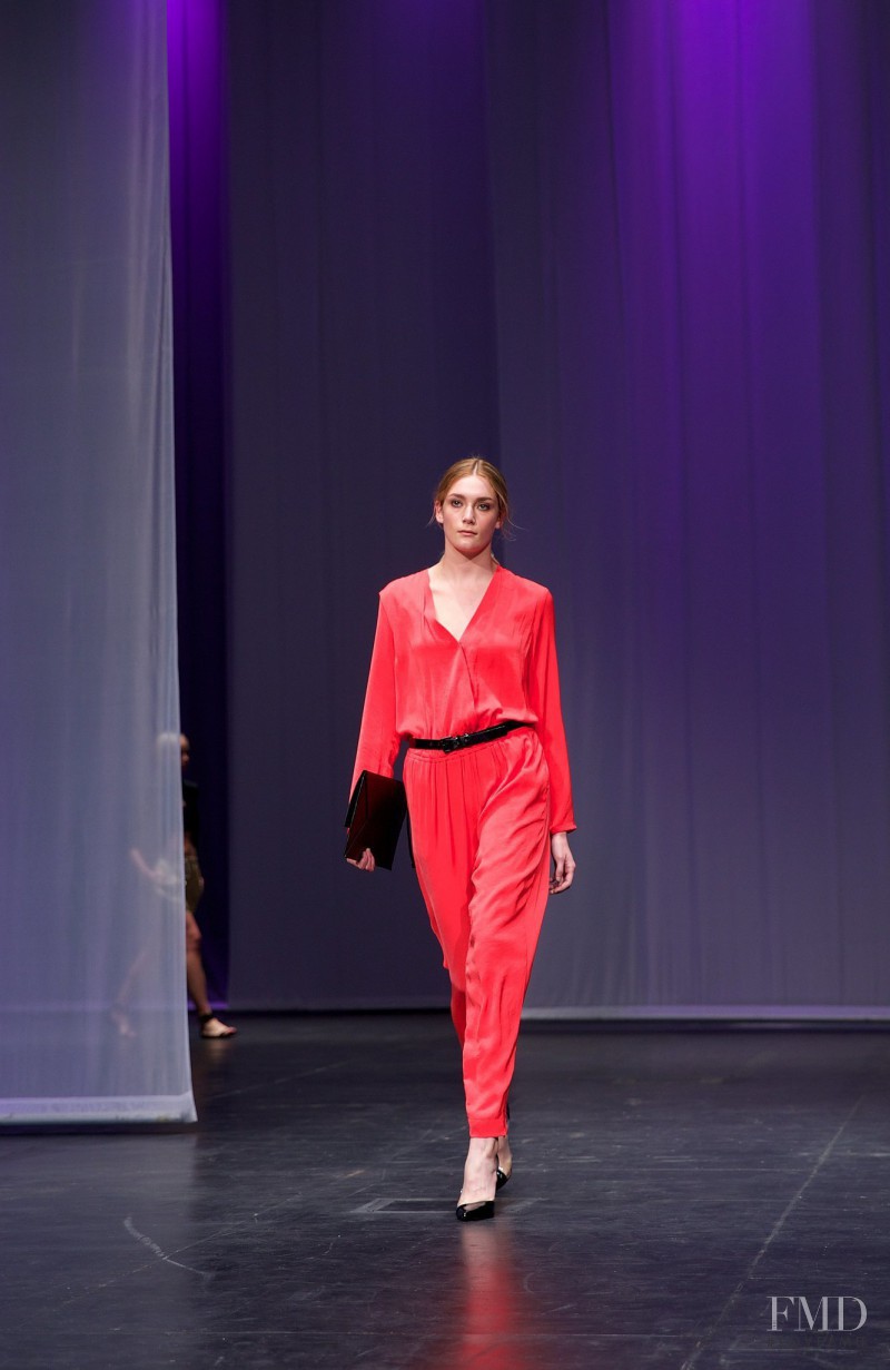 Lauren Feenstra featured in  the Witchery New Mood fashion show for Spring/Summer 2014