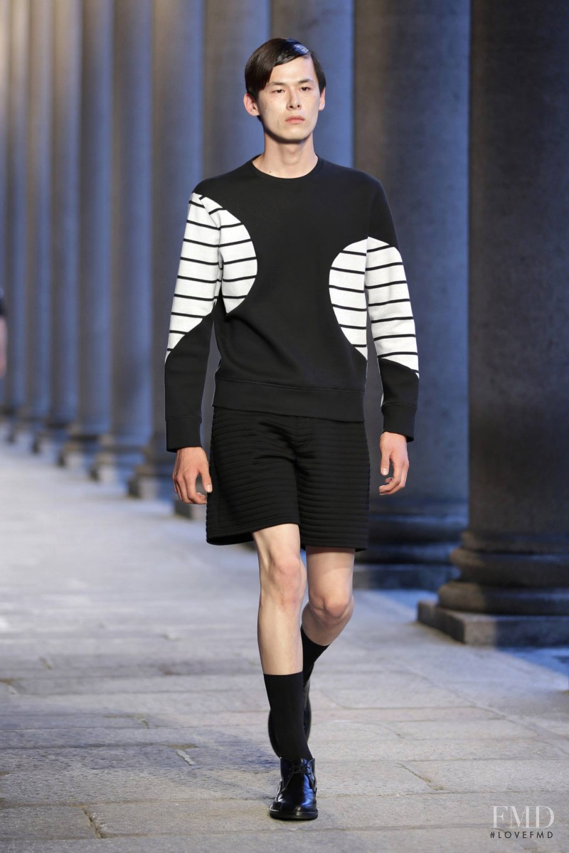 Neil Barrett fashion show for Spring/Summer 2014