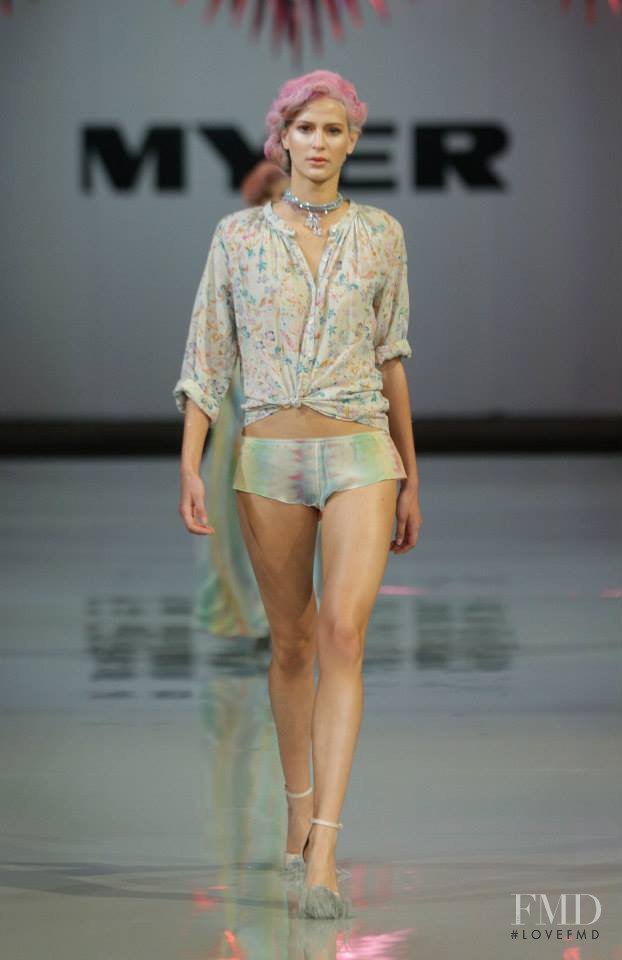 Myer fashion show for Spring/Summer 2015