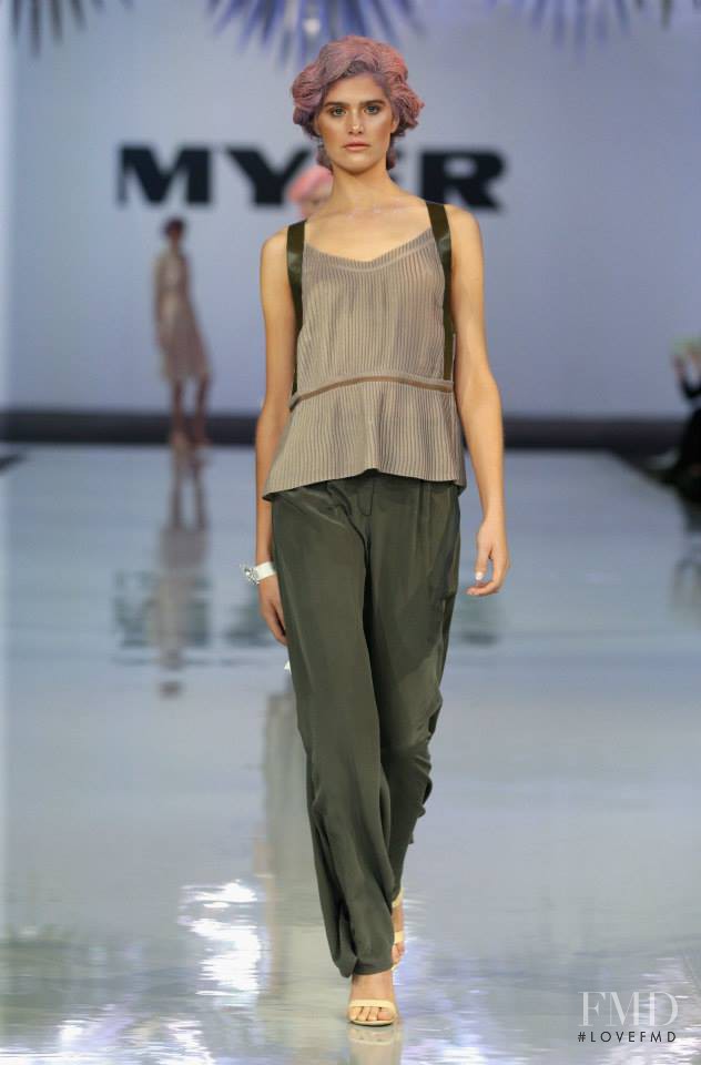 Myer fashion show for Spring/Summer 2015