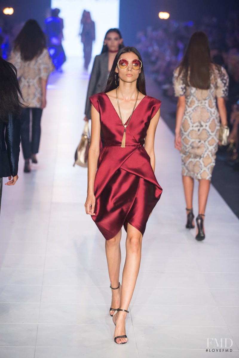 Charlee Fraser featured in  the David Jones VAMFF 2015 Opening Night: David Jones fashion show for Spring/Summer 2015