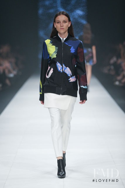 Ollie Henderson featured in  the Josh Goot VAMFF 2015 Grand Showcase featuring Josh Goot fashion show for Spring/Summer 2015