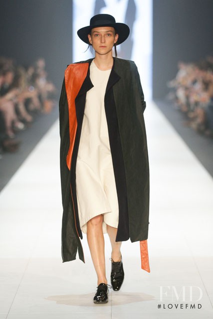 Ollie Henderson featured in  the VAMFF  National Graduate Showcase fashion show for Spring/Summer 2015
