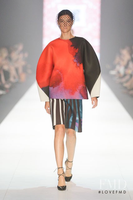 Stephanie Joy Field featured in  the VAMFF  National Graduate Showcase fashion show for Spring/Summer 2015