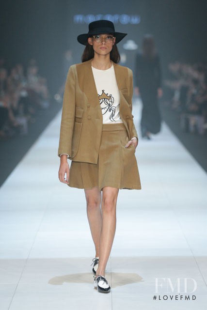 Charlee Fraser featured in  the VAMFF Runway 7 presented by Instyle Magazine fashion show for Spring/Summer 2015