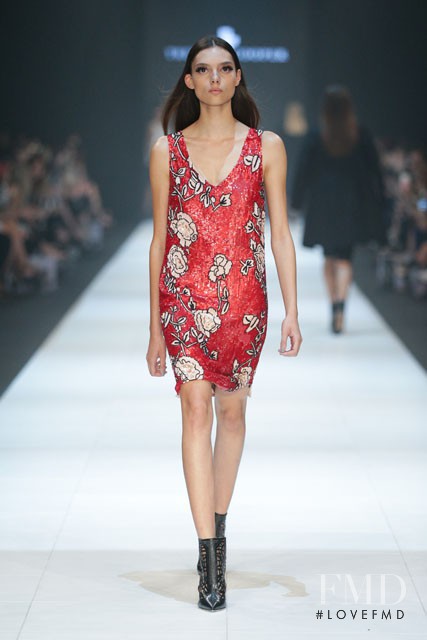 Charlee Fraser featured in  the VAMFF Runway 7 presented by Instyle Magazine fashion show for Spring/Summer 2015