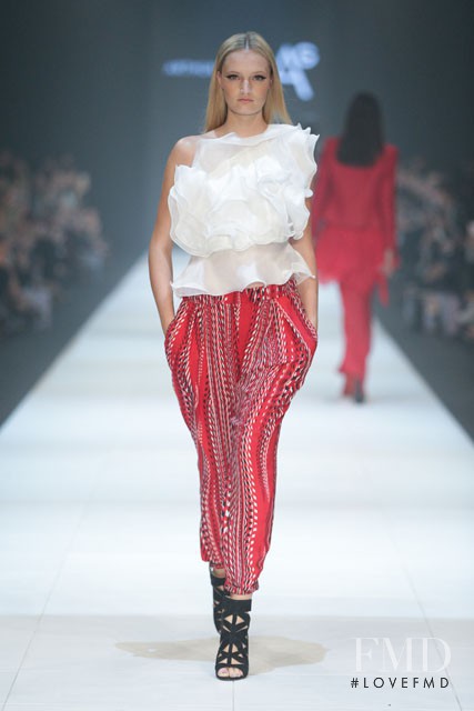 Talisa Quirk featured in  the VAMFF Runway 7 presented by Instyle Magazine fashion show for Spring/Summer 2015