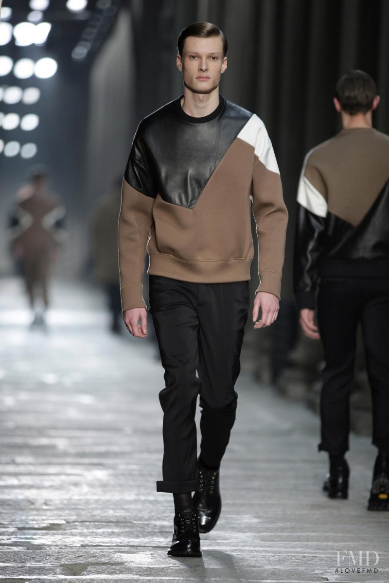 Neil Barrett fashion show for Autumn/Winter 2013