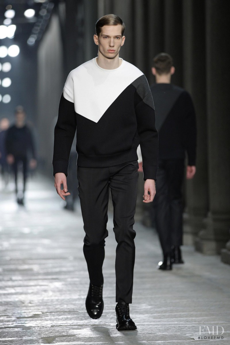 Neil Barrett fashion show for Autumn/Winter 2013