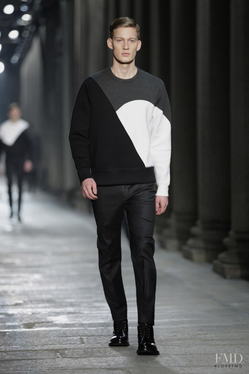 Neil Barrett fashion show for Autumn/Winter 2013