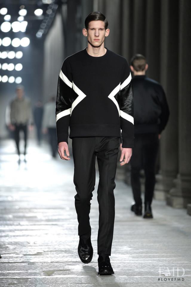 Neil Barrett fashion show for Autumn/Winter 2013