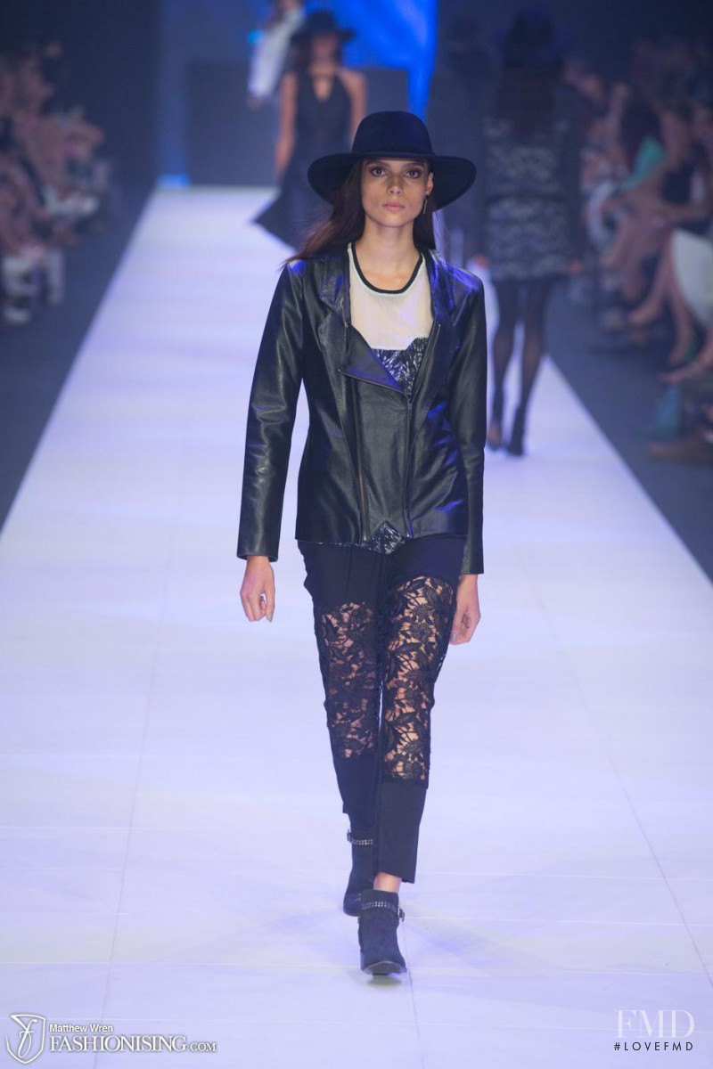 Charlee Fraser featured in  the VAMFF Runway 6 presented by Cosmopolitan fashion show for Spring/Summer 2015