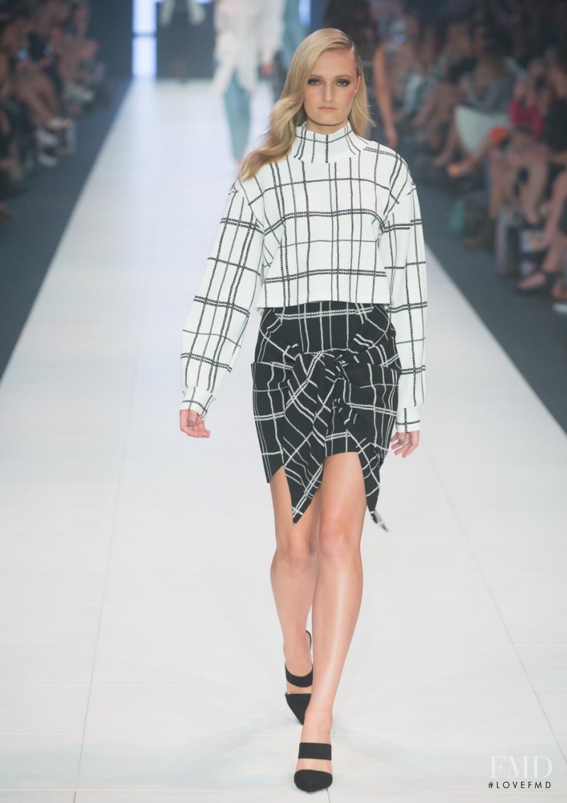 Talisa Quirk featured in  the VAMFF Runway 6 presented by Cosmopolitan fashion show for Spring/Summer 2015