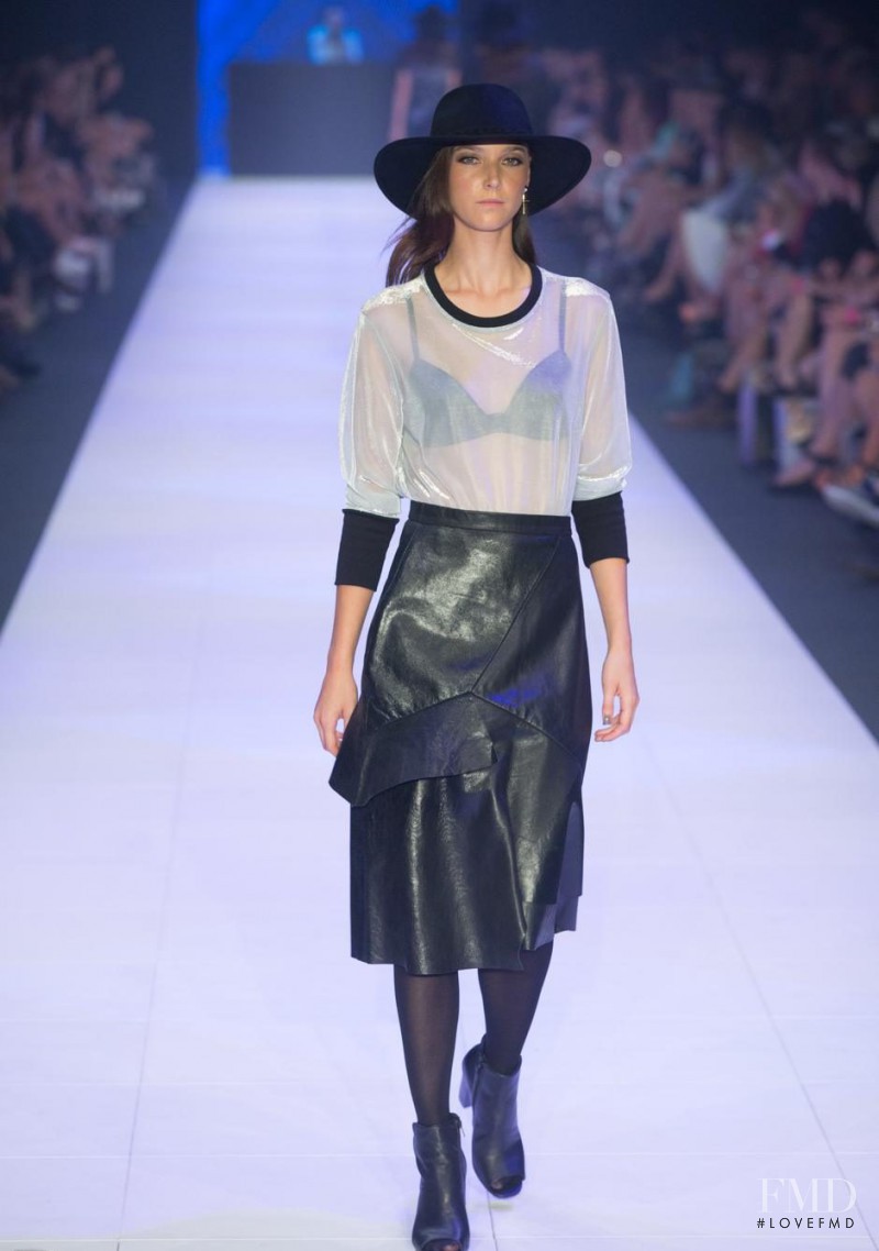 Stephanie Joy Field featured in  the VAMFF Runway 6 presented by Cosmopolitan fashion show for Spring/Summer 2015