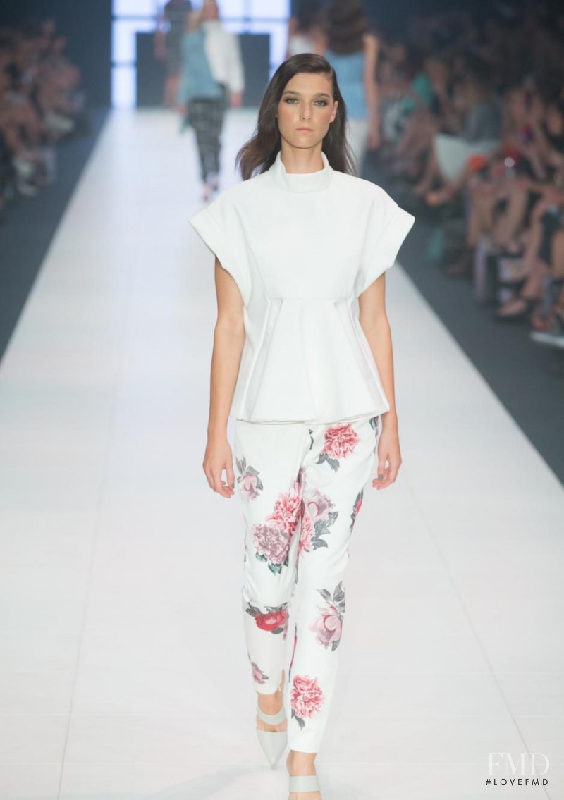 Stephanie Joy Field featured in  the VAMFF Runway 6 presented by Cosmopolitan fashion show for Spring/Summer 2015