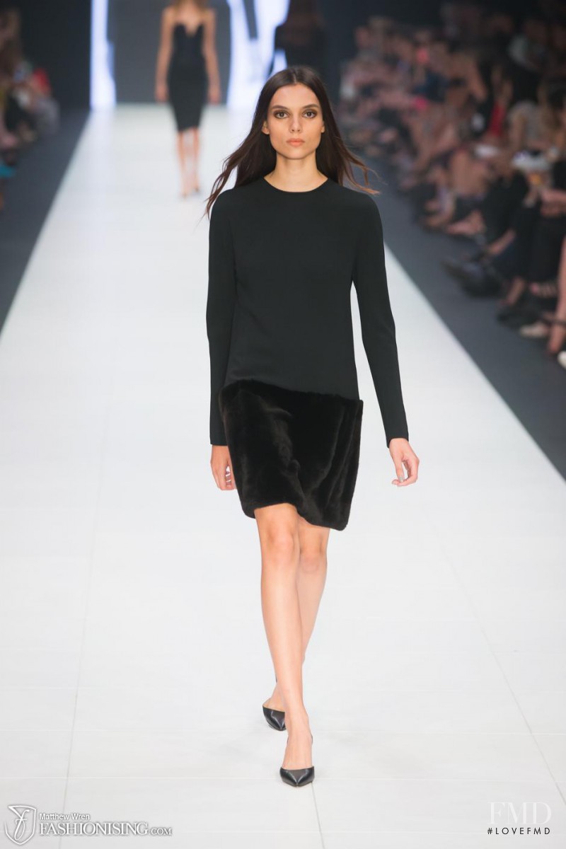 Charlee Fraser featured in  the VAMFF Runway 5 presented by Harper\'s Bazaar  fashion show for Spring/Summer 2015