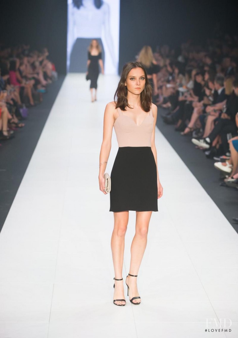 Ollie Henderson featured in  the VAMFF Runway 5 presented by Harper\'s Bazaar  fashion show for Spring/Summer 2015