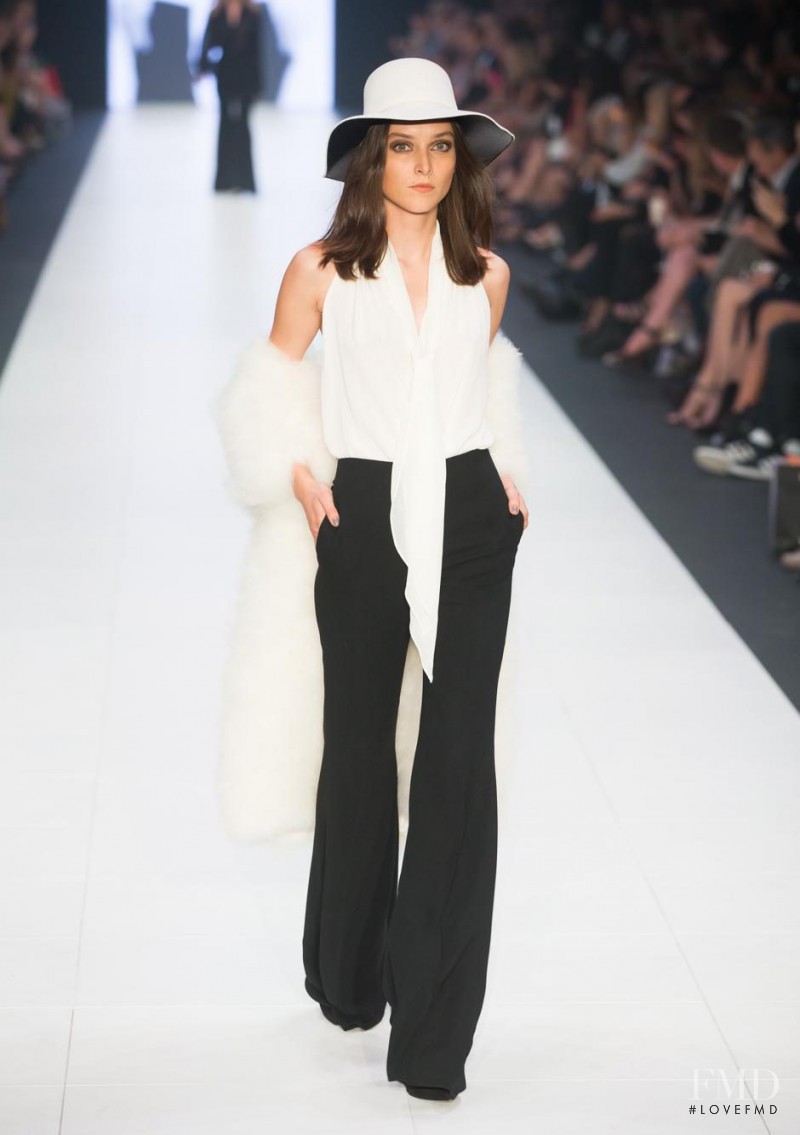 Ollie Henderson featured in  the VAMFF Runway 5 presented by Harper\'s Bazaar  fashion show for Spring/Summer 2015