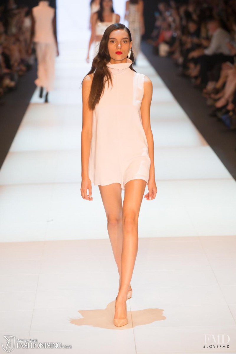 Charlee Fraser featured in  the VAMFF Runway 4 presented by Shop Til You Drop fashion show for Spring/Summer 2015