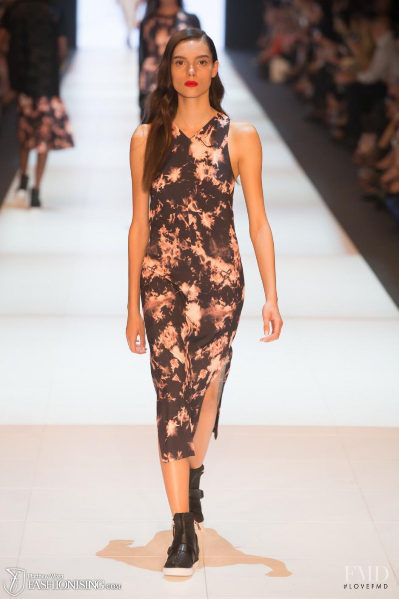 Charlee Fraser featured in  the VAMFF Runway 4 presented by Shop Til You Drop fashion show for Spring/Summer 2015