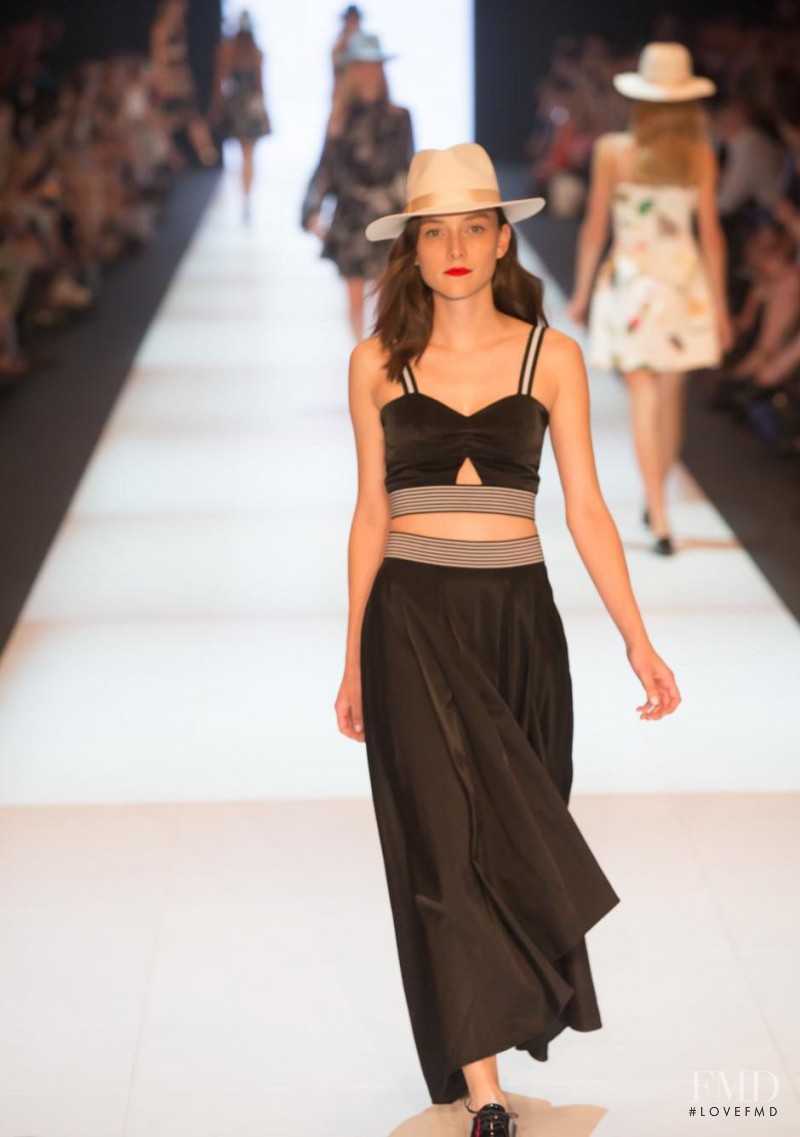 Ollie Henderson featured in  the VAMFF Runway 4 presented by Shop Til You Drop fashion show for Spring/Summer 2015