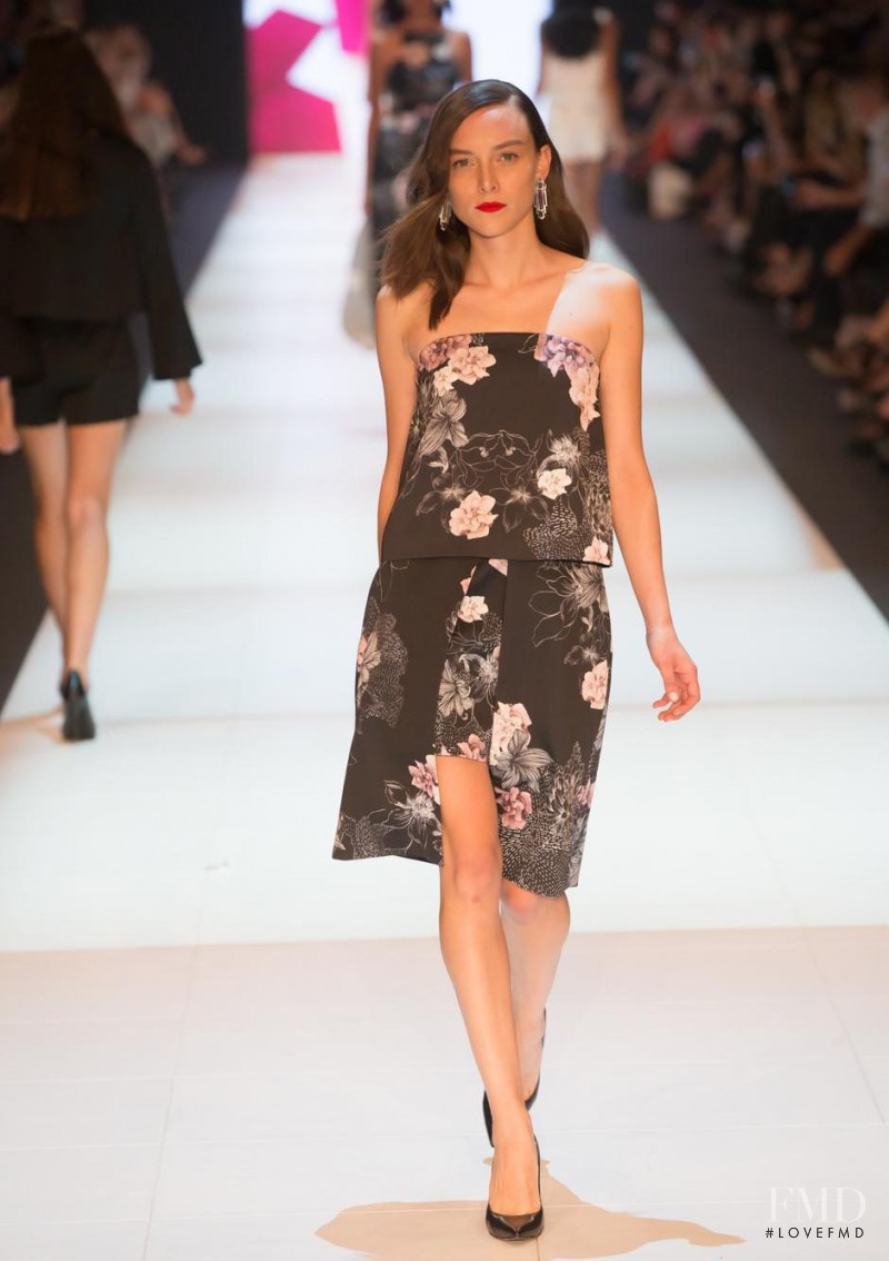 Ollie Henderson featured in  the VAMFF Runway 4 presented by Shop Til You Drop fashion show for Spring/Summer 2015