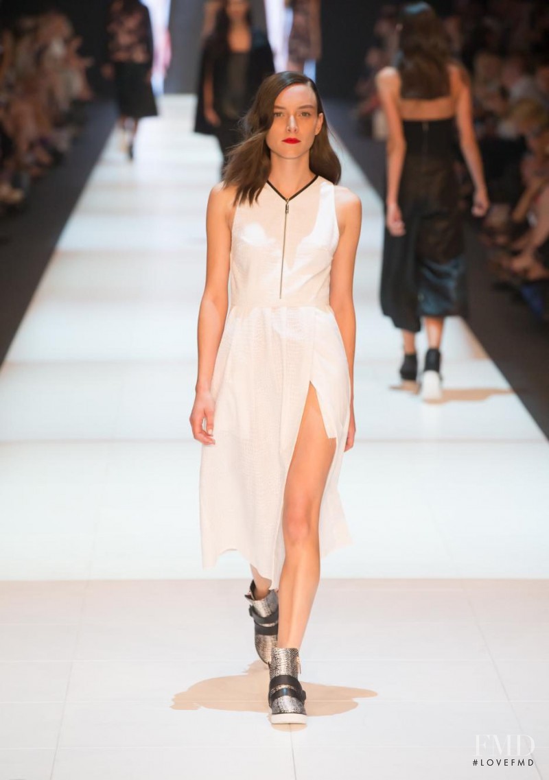 Ollie Henderson featured in  the VAMFF Runway 4 presented by Shop Til You Drop fashion show for Spring/Summer 2015