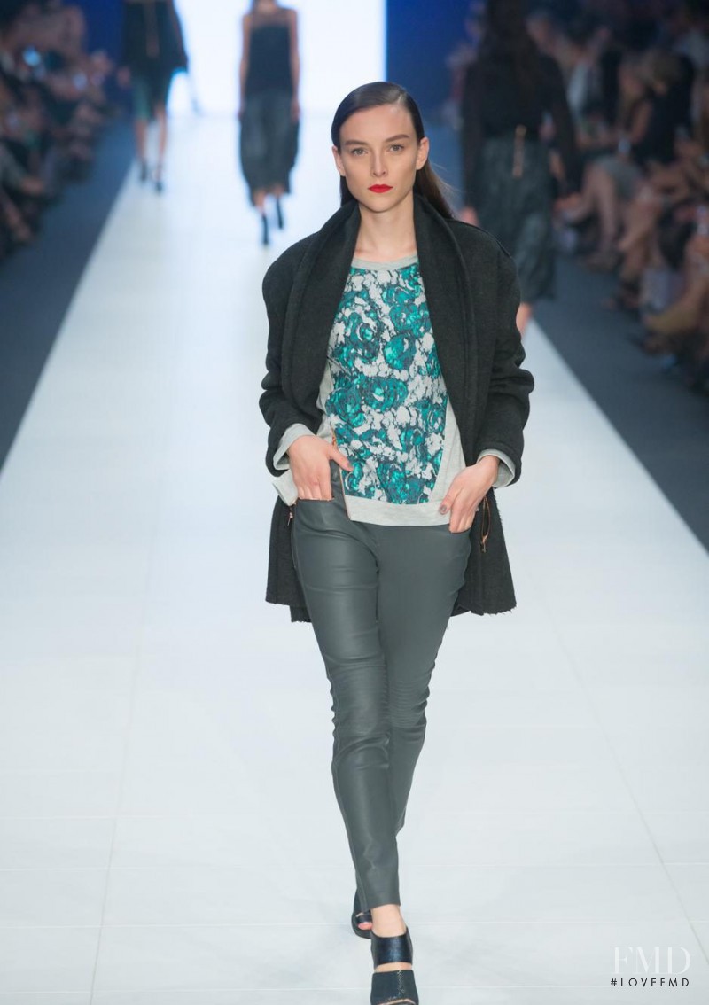 Ollie Henderson featured in  the VAMFF Runway 3 presented by Elle Magazine fashion show for Spring/Summer 2015