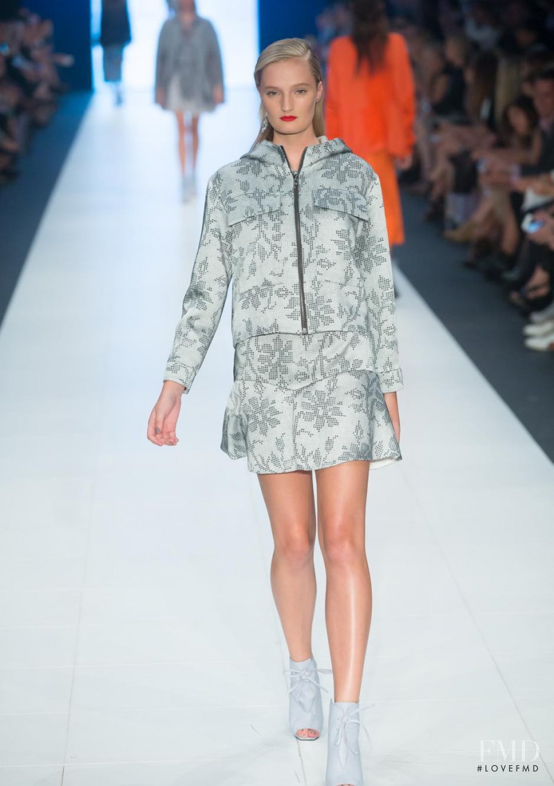 Talisa Quirk featured in  the VAMFF Runway 3 presented by Elle Magazine fashion show for Spring/Summer 2015