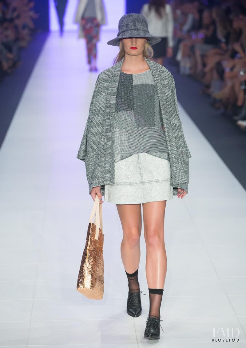 Talisa Quirk featured in  the VAMFF Runway 3 presented by Elle Magazine fashion show for Spring/Summer 2015