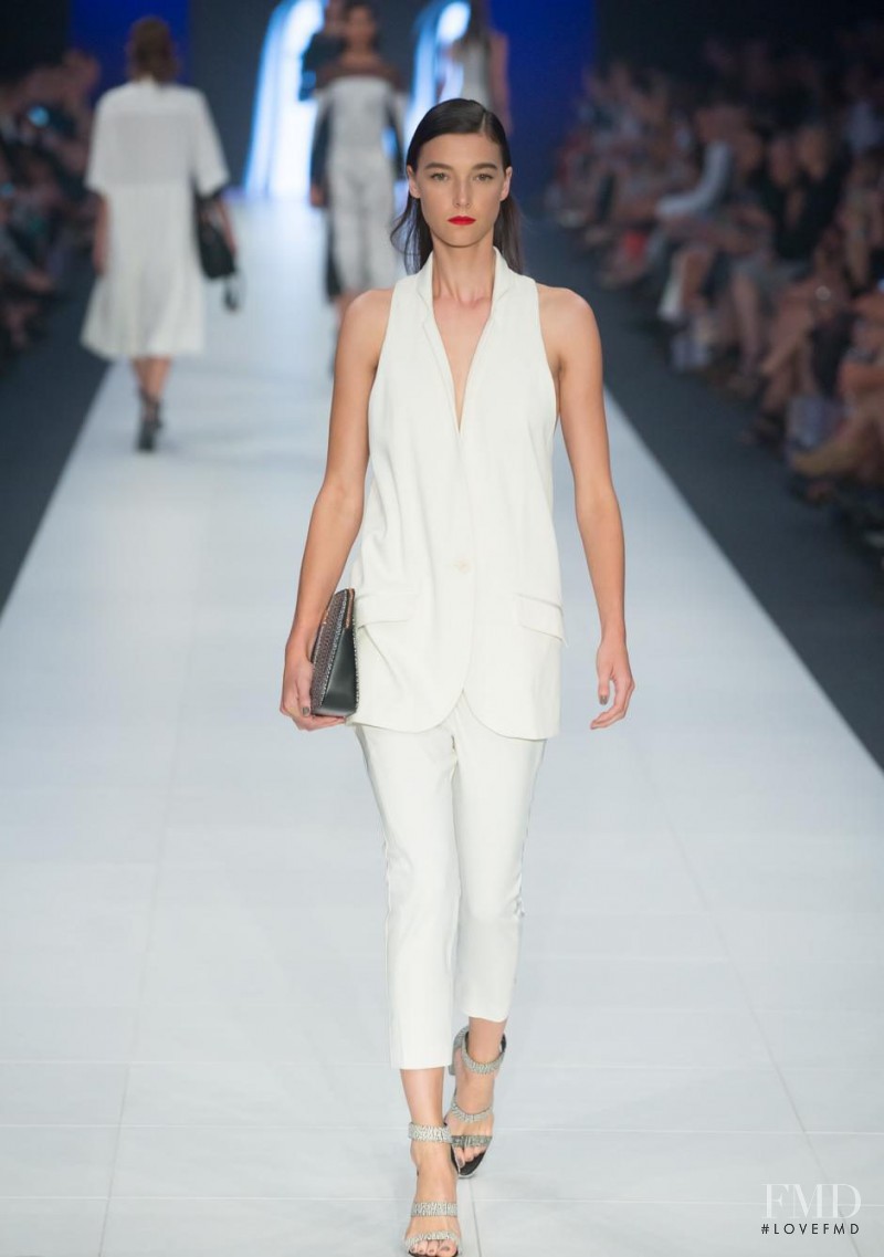 Stephanie Joy Field featured in  the VAMFF Runway 3 presented by Elle Magazine fashion show for Spring/Summer 2015