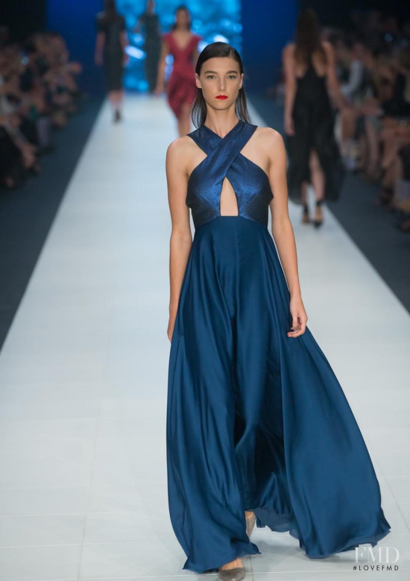 Stephanie Joy Field featured in  the VAMFF Runway 3 presented by Elle Magazine fashion show for Spring/Summer 2015