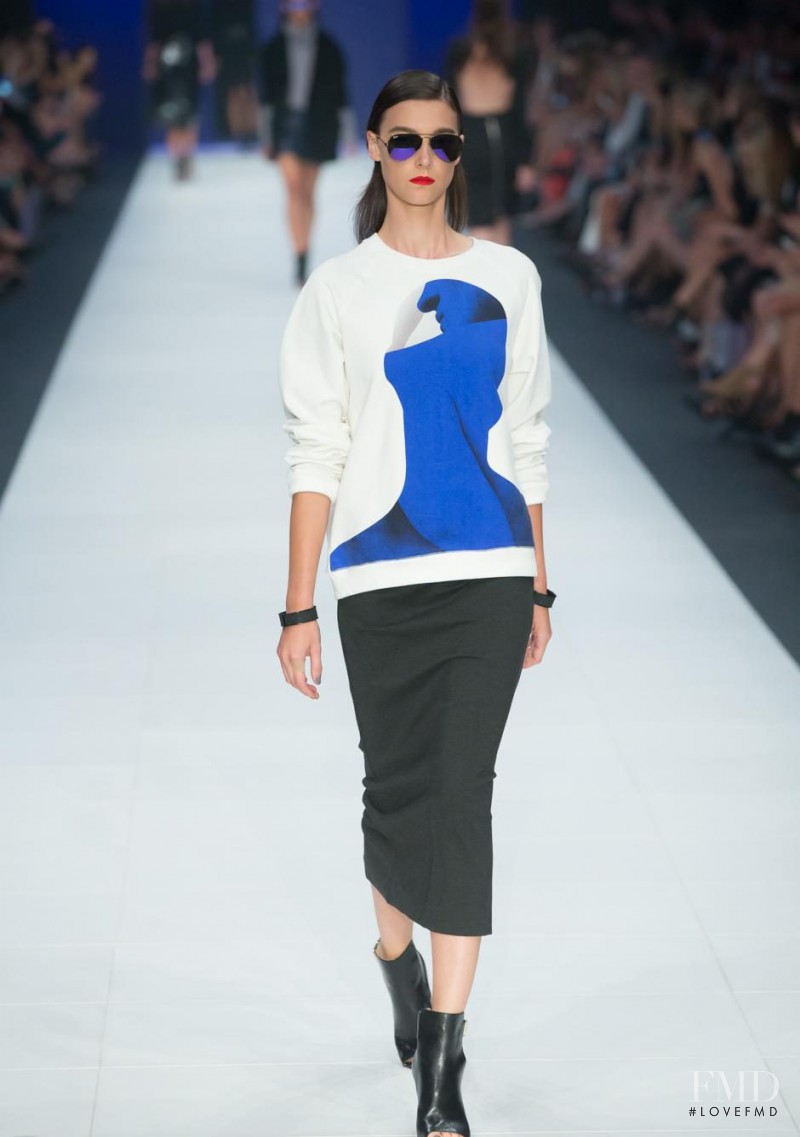 Stephanie Joy Field featured in  the VAMFF Runway 3 presented by Elle Magazine fashion show for Spring/Summer 2015