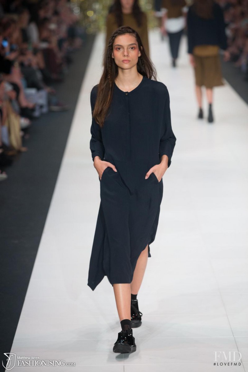 Charlee Fraser featured in  the VAMFF Runway 2 presented by Frankie Magazine fashion show for Spring/Summer 2015