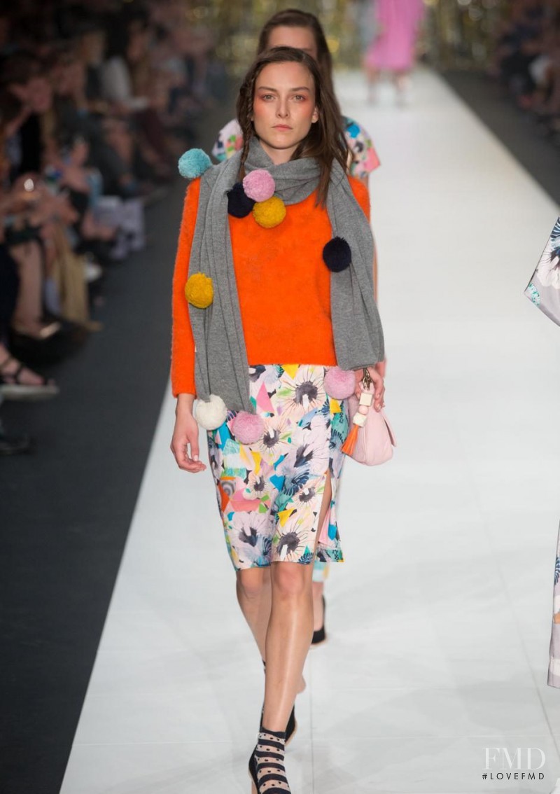 Ollie Henderson featured in  the VAMFF Runway 2 presented by Frankie Magazine fashion show for Spring/Summer 2015