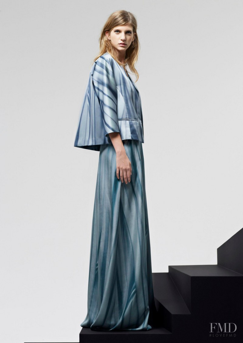 Caterina Ravaglia featured in  the Neil Barrett fashion show for Spring/Summer 2013