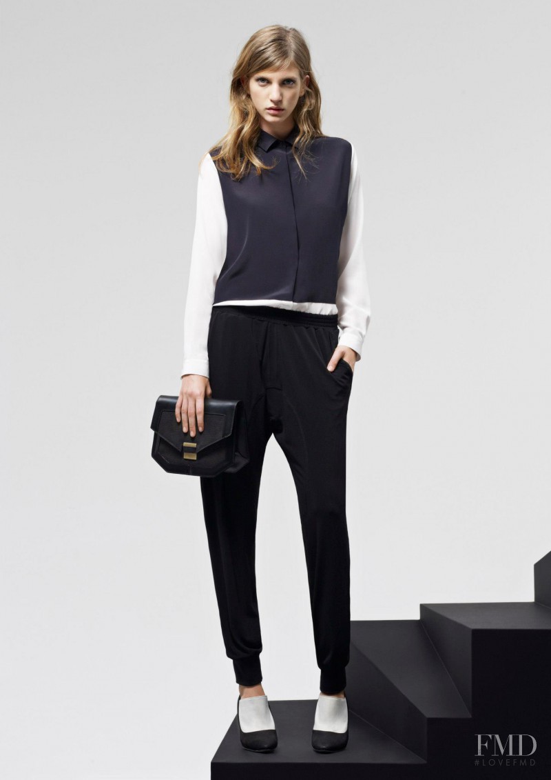 Caterina Ravaglia featured in  the Neil Barrett fashion show for Spring/Summer 2013
