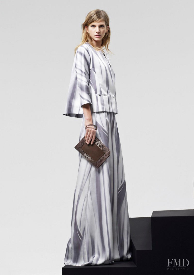 Caterina Ravaglia featured in  the Neil Barrett fashion show for Spring/Summer 2013