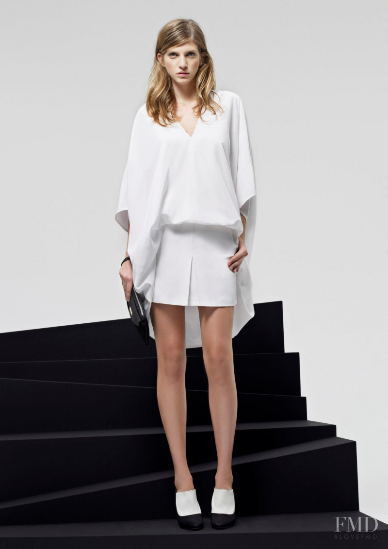 Caterina Ravaglia featured in  the Neil Barrett fashion show for Spring/Summer 2013