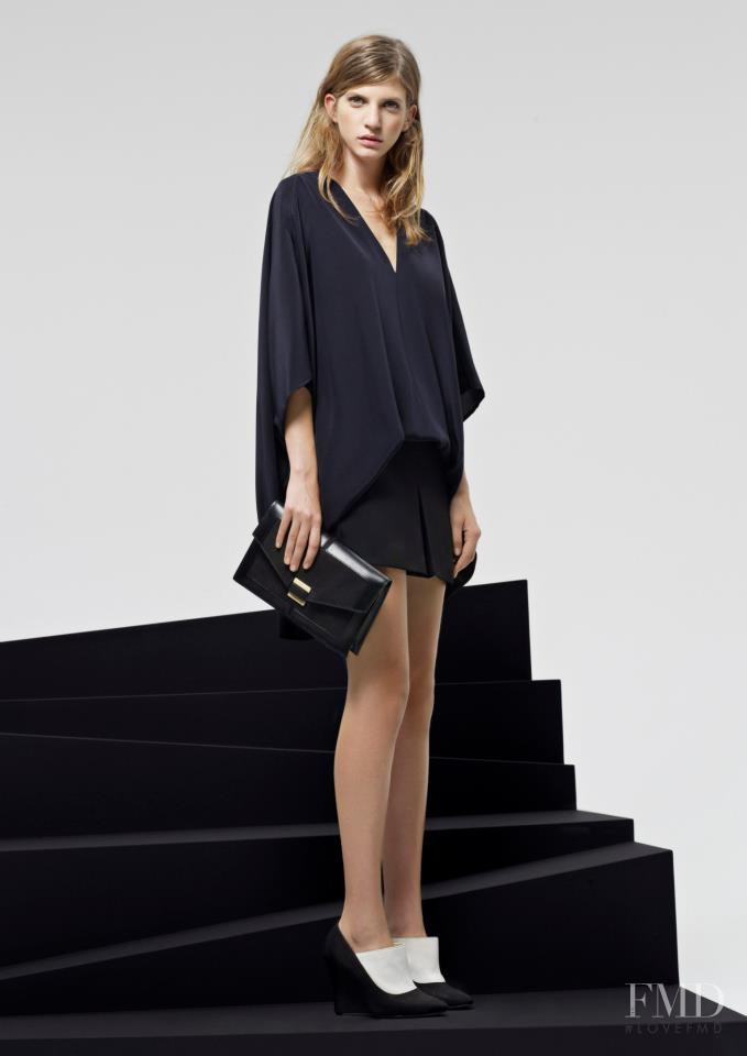 Caterina Ravaglia featured in  the Neil Barrett fashion show for Spring/Summer 2013