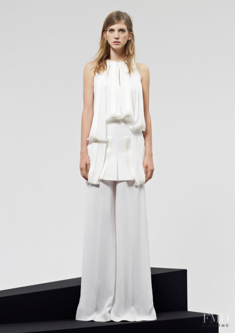 Caterina Ravaglia featured in  the Neil Barrett fashion show for Spring/Summer 2013