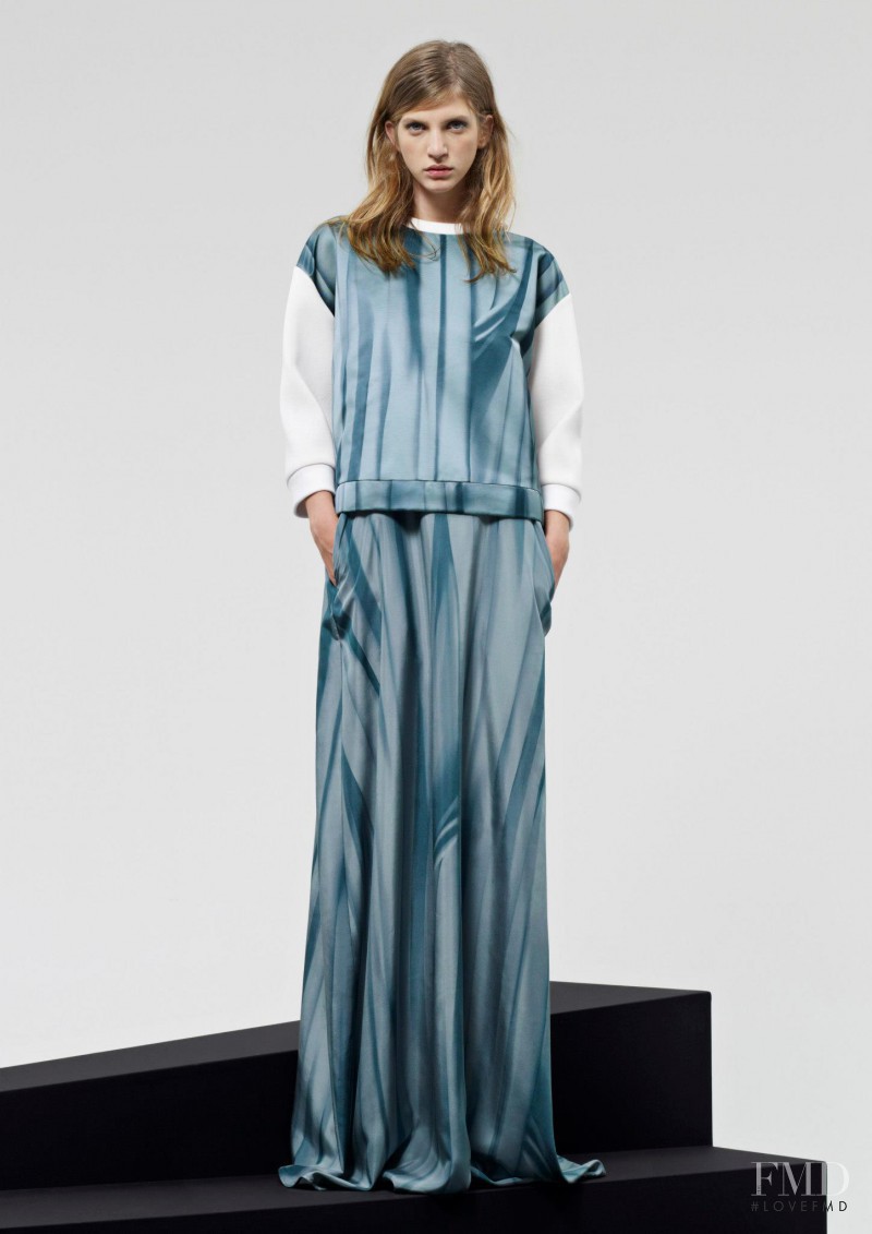 Caterina Ravaglia featured in  the Neil Barrett fashion show for Spring/Summer 2013