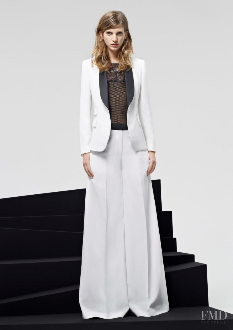 Caterina Ravaglia featured in  the Neil Barrett fashion show for Spring/Summer 2013