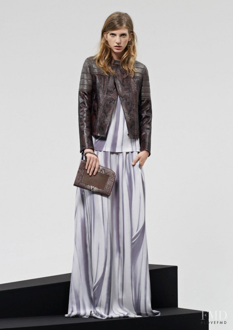 Caterina Ravaglia featured in  the Neil Barrett fashion show for Spring/Summer 2013