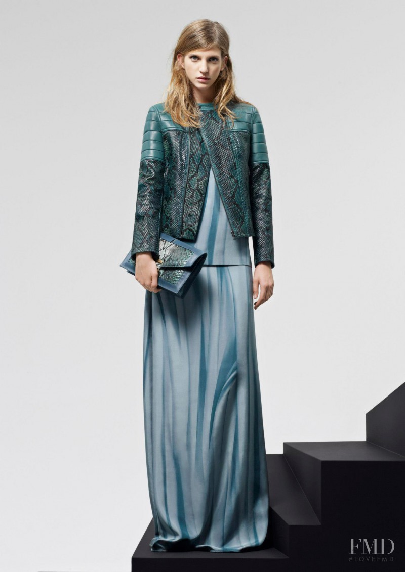 Caterina Ravaglia featured in  the Neil Barrett fashion show for Spring/Summer 2013